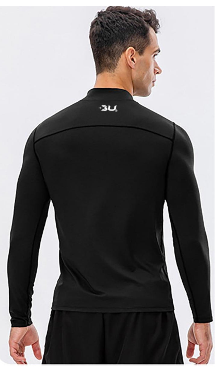 Fearless  Lion Long Sleeve Running Top Men